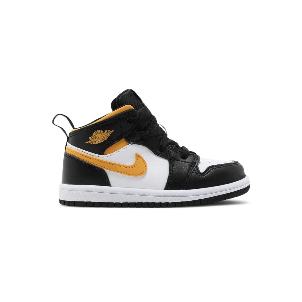 Air Jordan 1 Mid TD 'Black University Gold' 2021